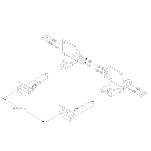 TOWBAR MOUNTING BRACKET